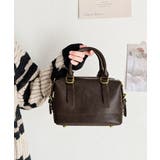 2WAYヴィンテージ風ハンドバッグフェイクレザー 自立型バッグ底鋲付き マチ広大… | SUNSHINE CLOSET | 詳細画像14