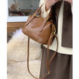 2WAYヴィンテージ風ハンドバッグフェイクレザー 自立型バッグ底鋲付き マチ広大… | SUNSHINE CLOSET | 詳細画像5