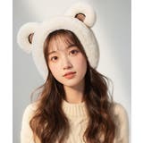 耳あてイヤーマフ くま耳イヤーウォーマー | SUNSHINE CLOSET | 詳細画像1 