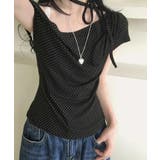 チョーカートップス半袖Tシャツレディースおしゃれtシャツアシンメトリー 可愛いリ… | SUNSHINE CLOSET | 詳細画像5 