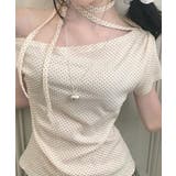 チョーカートップス半袖Tシャツレディースおしゃれtシャツアシンメトリー 可愛いリ… | SUNSHINE CLOSET | 詳細画像8 