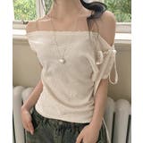 チョーカートップス半袖Tシャツレディースおしゃれtシャツアシンメトリー 可愛いリ… | SUNSHINE CLOSET | 詳細画像9 