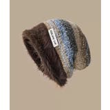 ミックスニット帽 もこもこニットキャップ | SUNSHINE CLOSET | 詳細画像15 