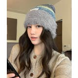 ミックスニット帽 もこもこニットキャップ | SUNSHINE CLOSET | 詳細画像9 