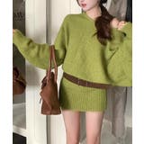 ミニニットワンピースウエストマーク韓国風 | SUNSHINE CLOSET | 詳細画像18 