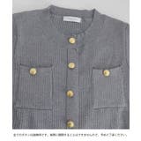 ミニニットワンピース ゴールドボタン上品 | SUNSHINE CLOSET | 詳細画像21