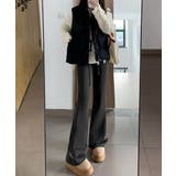 スウェットパンツ 裏起毛フレアパンツ美脚 | SUNSHINE CLOSET | 詳細画像13 