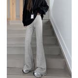 スウェットパンツ 裏起毛フレアパンツ美脚 | SUNSHINE CLOSET | 詳細画像2 