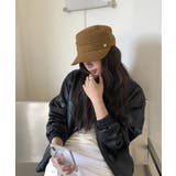 ワンポイントキャスケット スエード調帽子 | SUNSHINE CLOSET | 詳細画像10 