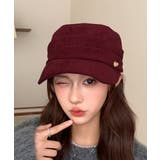 ワンポイントキャスケット スエード調帽子 | SUNSHINE CLOSET | 詳細画像11 