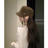 ワンポイントキャスケット スエード調帽子 | SUNSHINE CLOSET | 詳細画像3 