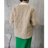 ノーカラーファージャケットゴールドボタン | SUNSHINE CLOSET | 詳細画像13