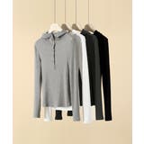 フード付きリブカットソーレディース長袖T | SUNSHINE CLOSET | 詳細画像15