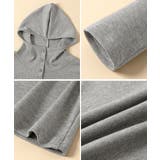 フード付きリブカットソーレディース長袖T | SUNSHINE CLOSET | 詳細画像16