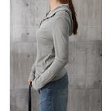 フード付きリブカットソーレディース長袖T | SUNSHINE CLOSET | 詳細画像19