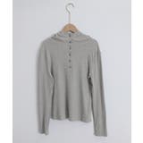 フード付きリブカットソーレディース長袖T | SUNSHINE CLOSET | 詳細画像22