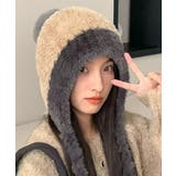 ポンポン付き もこもこニット帽子あったか | SUNSHINE CLOSET | 詳細画像14