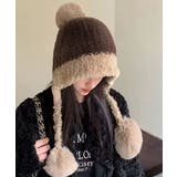 ポンポン付き もこもこニット帽子あったか | SUNSHINE CLOSET | 詳細画像3