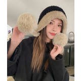 ポンポン付き もこもこニット帽子あったか | SUNSHINE CLOSET | 詳細画像7
