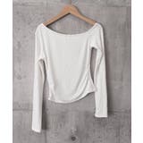 肩出しtシャツレディース ワンショルダーt長袖肌見せカットソーセクシー タイトト… | SUNSHINE CLOSET | 詳細画像22 