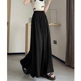 レディース ハイウエストロングガウチョパンツ 涼しい | SUNSHINE CLOSET | 詳細画像8