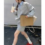 シャツ襟切り替えスウェットレディース長袖 | SUNSHINE CLOSET | 詳細画像10 