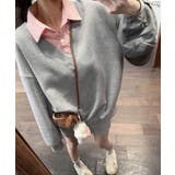 シャツ襟切り替えスウェットレディース長袖 | SUNSHINE CLOSET | 詳細画像13 