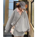 シャツ襟切り替えスウェットレディース長袖 | SUNSHINE CLOSET | 詳細画像15 