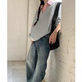 シャツ襟切り替えスウェットレディース長袖 | SUNSHINE CLOSET | 詳細画像6 