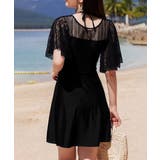 レディース フレア袖水着2点セット ショーパン付き | SUNSHINE CLOSET | 詳細画像4 