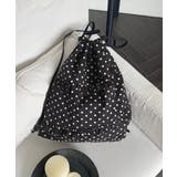 大容量 巾着リュックサックレディース 水玉柄デイバッグ韓国風ドロストバッグおしゃ… | SUNSHINE CLOSET | 詳細画像17