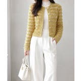 上品フェザーヤーンニットトップス長袖 レディースショート丈ニットジャケット韓国風… | SUNSHINE CLOSET | 詳細画像20