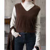 シャギーニットベストショート丈ニットジレ | SUNSHINE CLOSET | 詳細画像16 