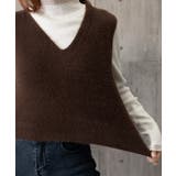 シャギーニットベストショート丈ニットジレ | SUNSHINE CLOSET | 詳細画像17 