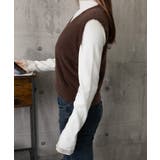 シャギーニットベストショート丈ニットジレ | SUNSHINE CLOSET | 詳細画像18 