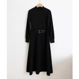 ベルト飾りロングワンピースウエストマーク | SUNSHINE CLOSET | 詳細画像21