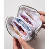 トラベルポーチ小物入れ ミニポーチ仕切り付き 複数収納 | SUNSHINE CLOSET | 詳細画像6