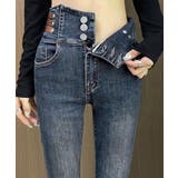 ベルトデザイン スキニーデニムパンツ美脚 | SUNSHINE CLOSET | 詳細画像7 