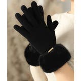 裏起毛ファー手袋冬 防風保温 スマホ対応 | SUNSHINE CLOSET | 詳細画像9 