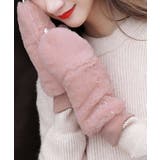 ボア手袋 裏起毛ミトングローブ あったか | SUNSHINE CLOSET | 詳細画像3