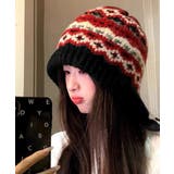 ノルディック柄ニット帽無地ニットキャップ | SUNSHINE CLOSET | 詳細画像12