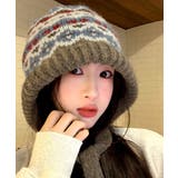 ノルディック柄ニット帽無地ニットキャップ | SUNSHINE CLOSET | 詳細画像17