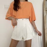 ロールアップ デニムショートパンツ 美脚 | SUNSHINE CLOSET | 詳細画像15 