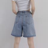 ロールアップ デニムショートパンツ 美脚 | SUNSHINE CLOSET | 詳細画像20 