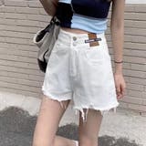 ダメージ加工デニムショートパンツ 韓国風 | SUNSHINE CLOSET | 詳細画像9 