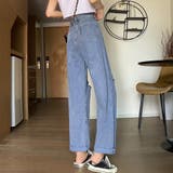 ダメージ デニムパンツ ハイウエスト美脚 | SUNSHINE CLOSET | 詳細画像11 