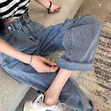 ダメージ デニムパンツ ハイウエスト美脚 | SUNSHINE CLOSET | 詳細画像8 