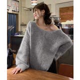 バックオープンリボンニットトップス韓国風 | SUNSHINE CLOSET | 詳細画像2 