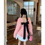 バックオープンリボンニットトップス韓国風 | SUNSHINE CLOSET | 詳細画像20 