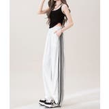 レースフリル付きラインパンツきれいめ レディース薄手カジュアルパンツおしゃれ ハ… | SUNSHINE CLOSET | 詳細画像14 